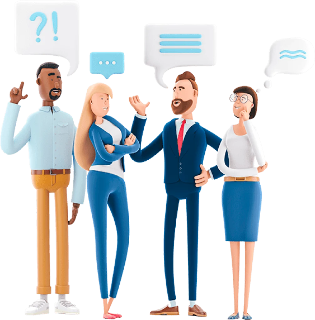 Team Discussion Illustration