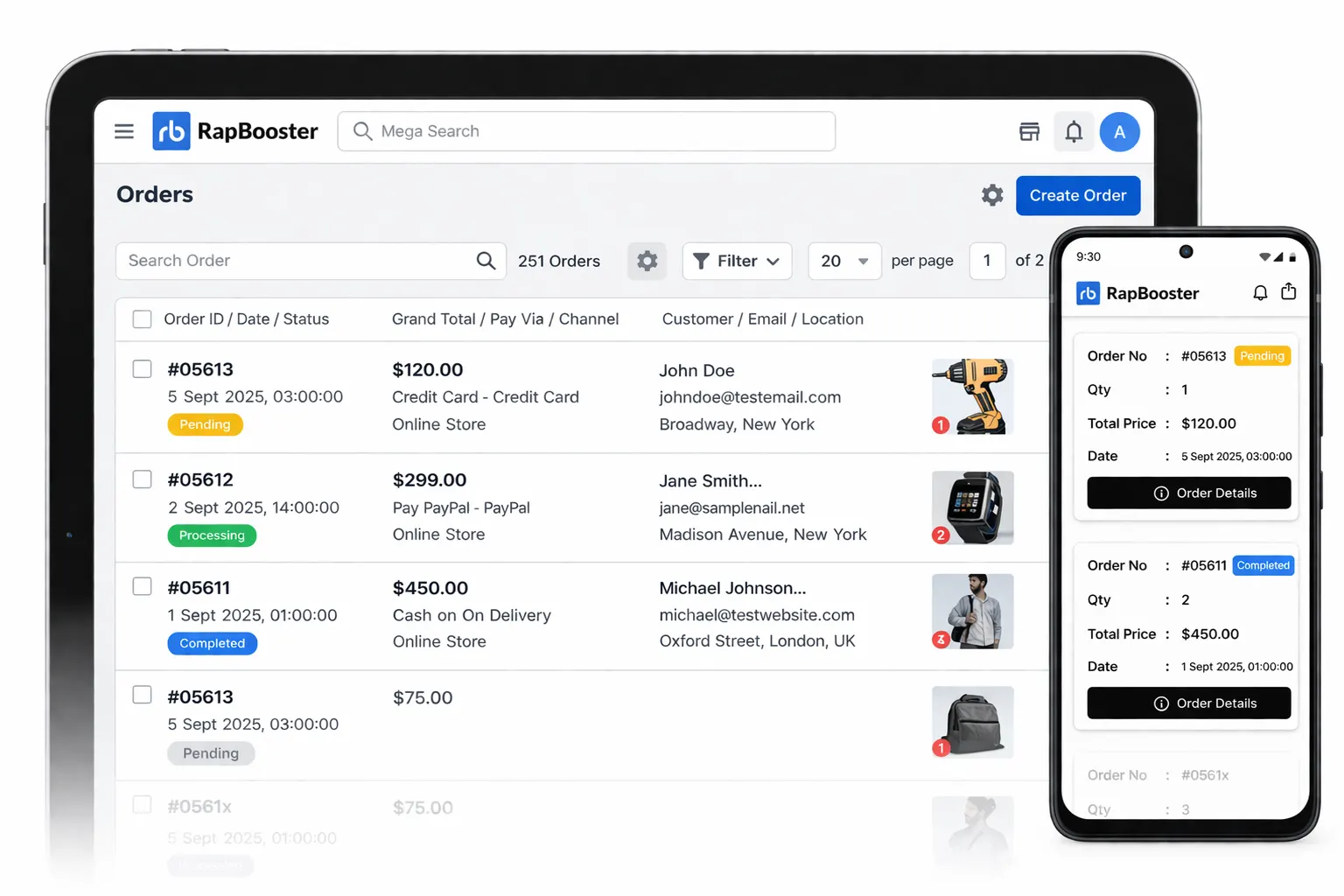 Store Management Dashboard