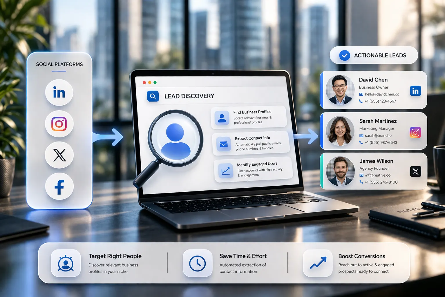 Social Media Lead Finder