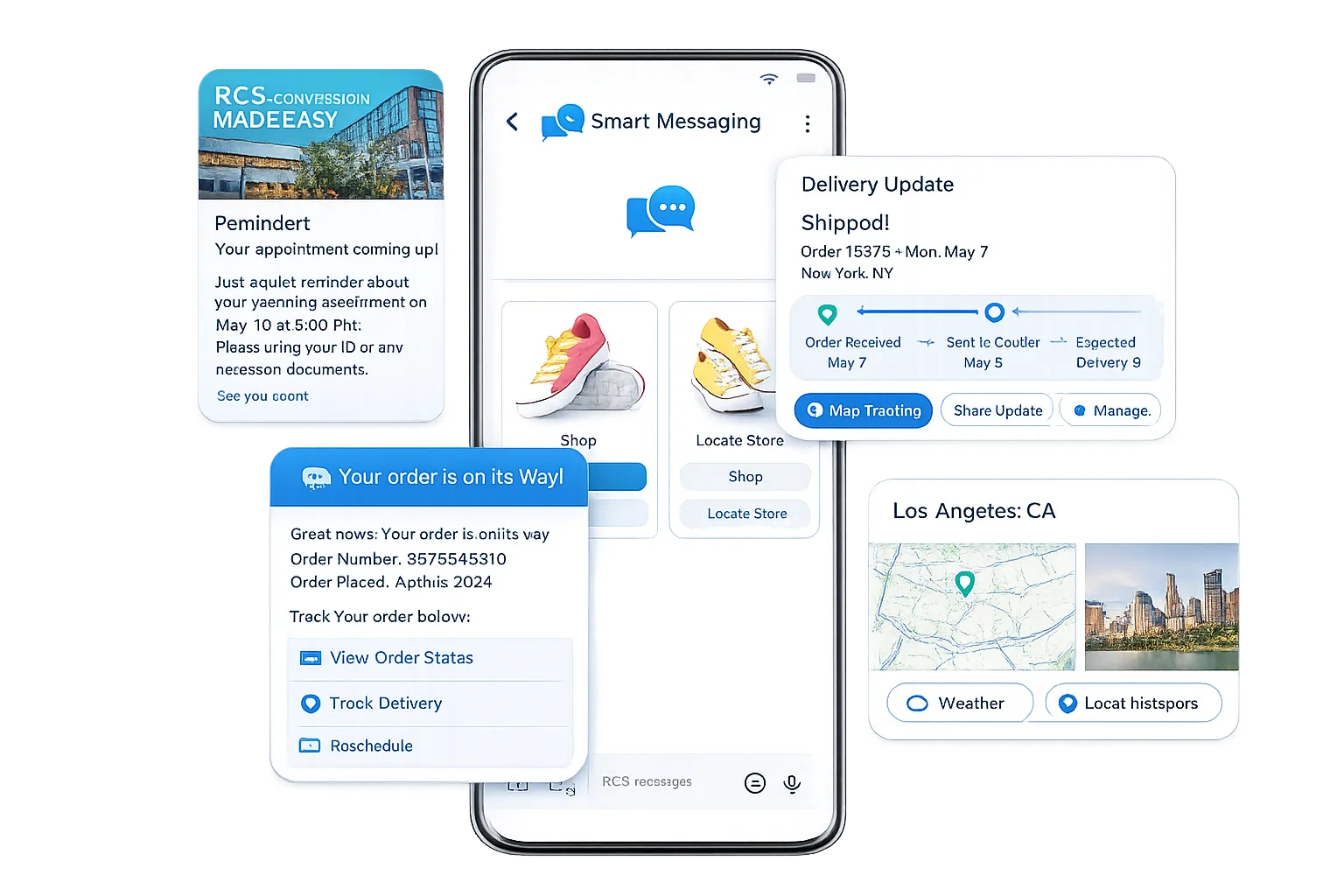 Rich Communication System — RCS Ecosystem Diagram