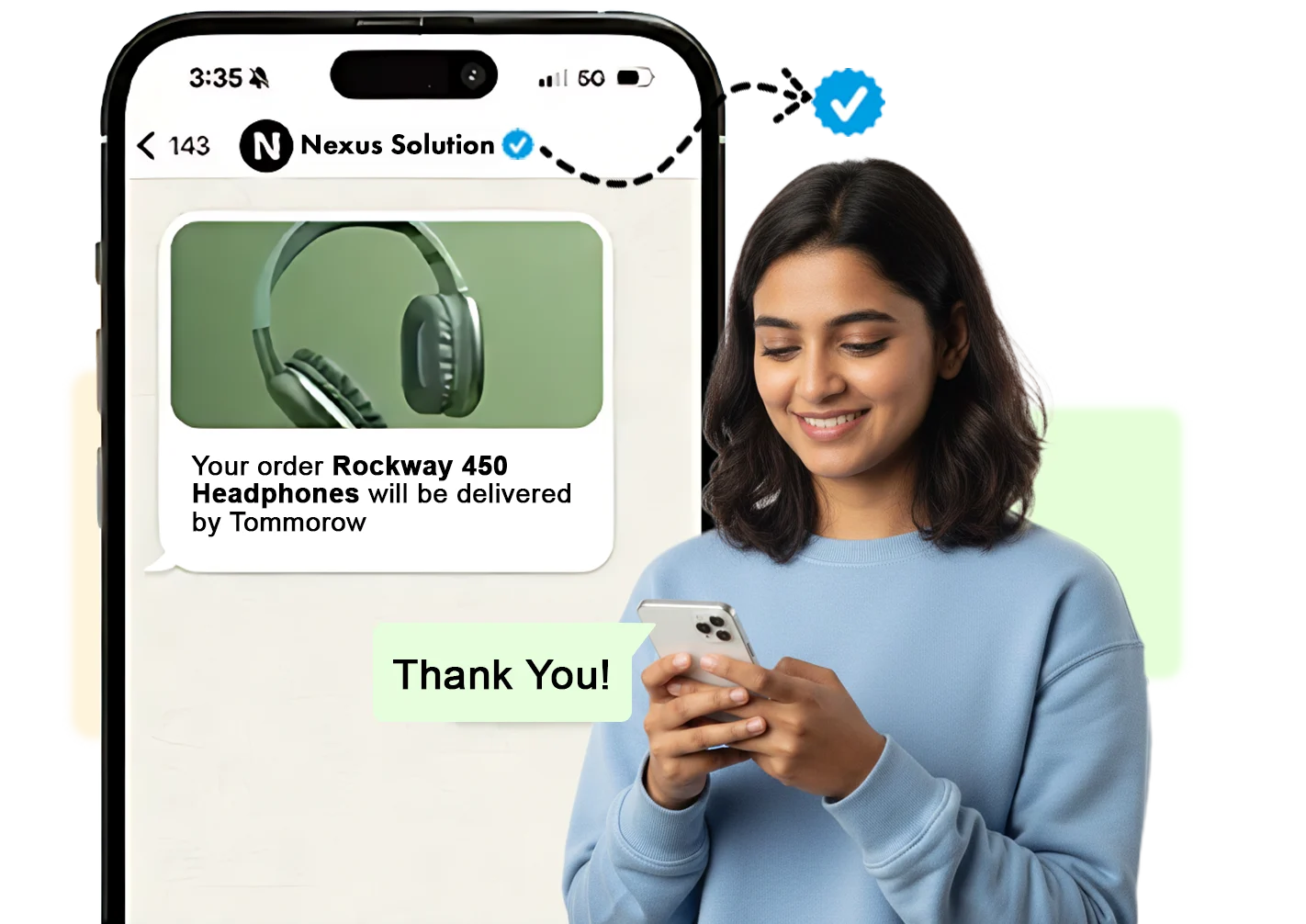 WhatsApp Blue Tick verification — build customer trust with official business verification