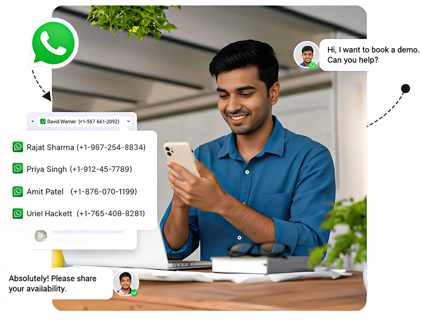 WhatsApp shared team inbox — collaborative customer conversation management